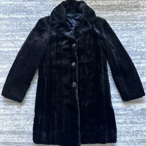 Sisley Black Teddy Coat